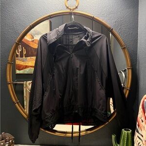 lululemon athletica Black Windbreaker Jacket